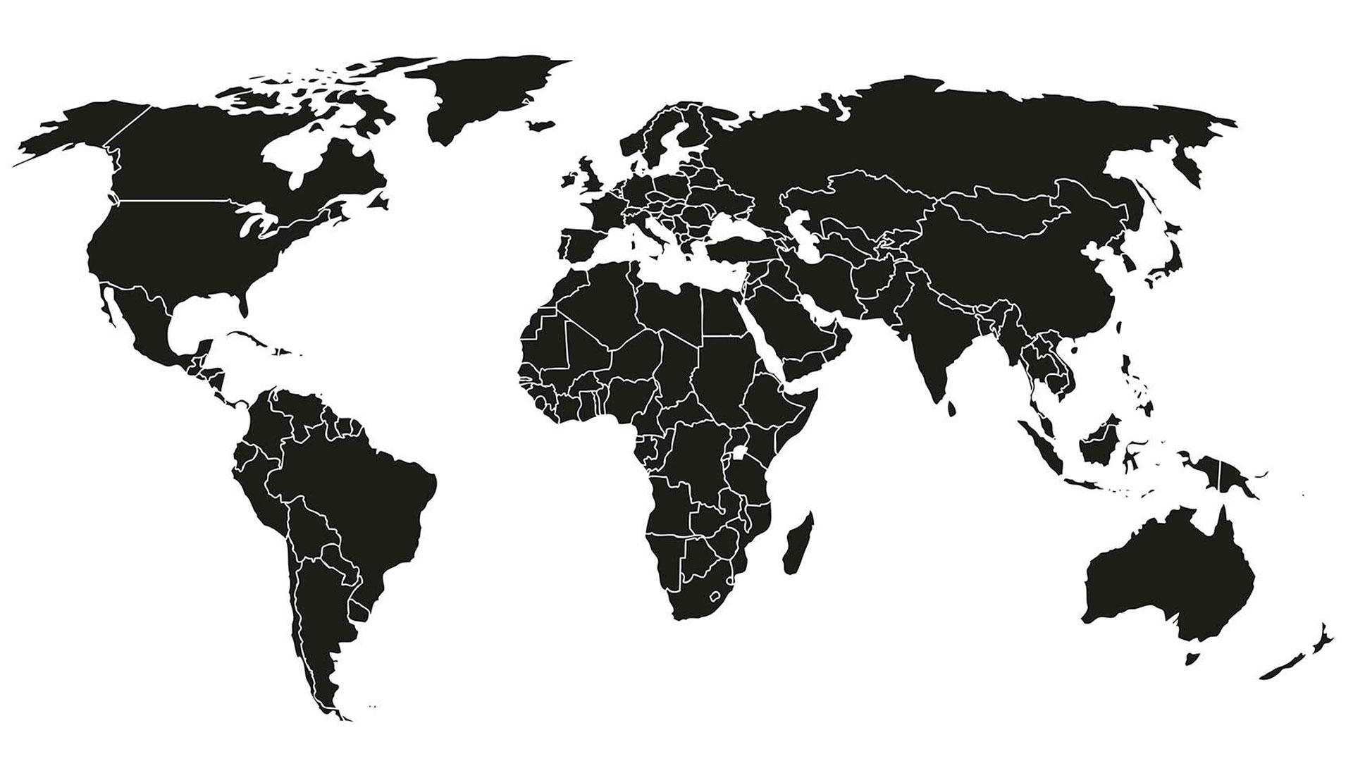 Mappa del mondo